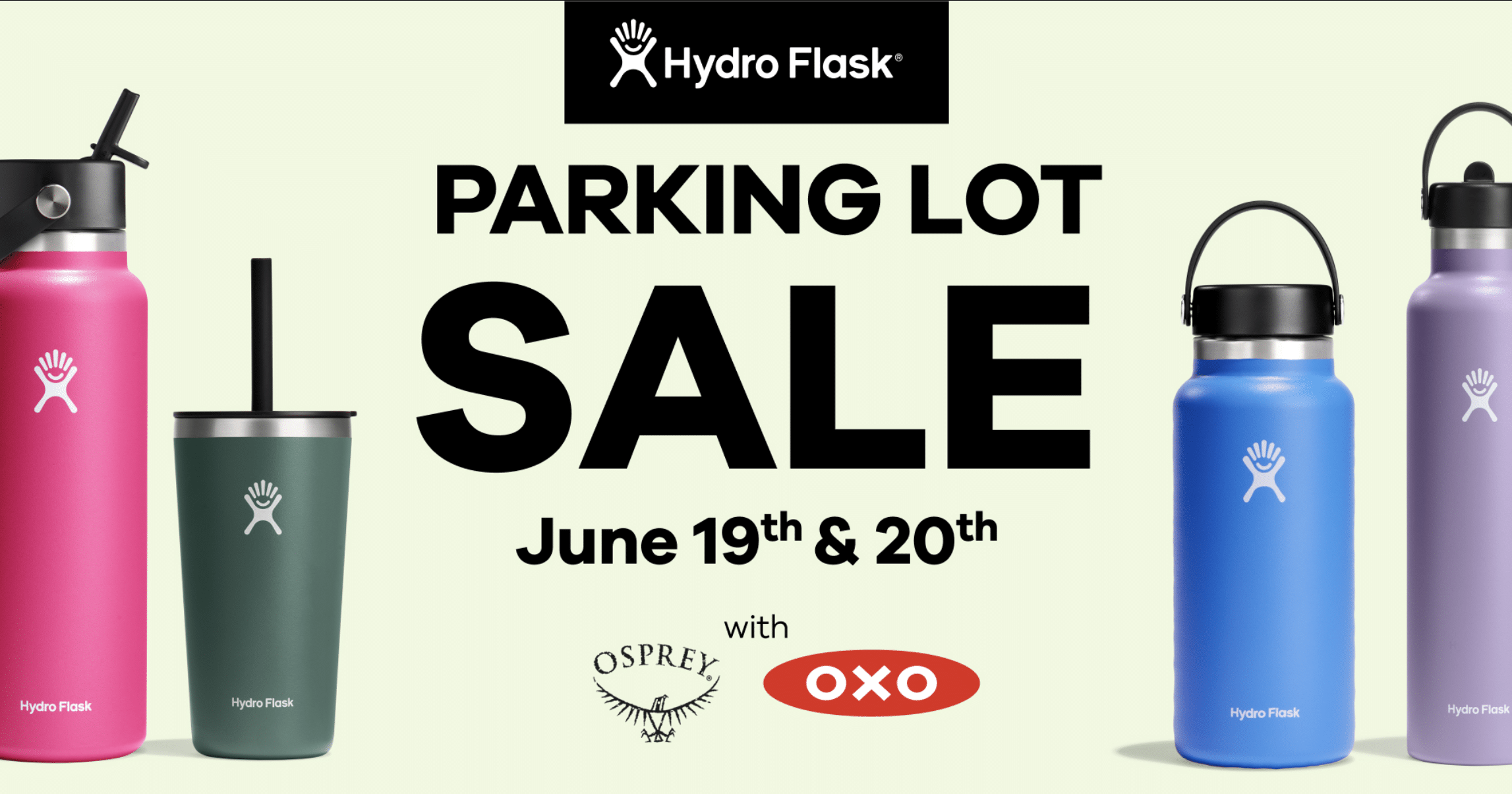 parking lot sale